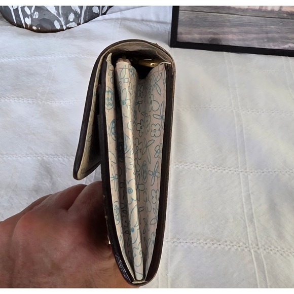 Louis Vuitton Monogram Canvas‎ Wallet Brown Designer Made in Spain - Picture 5 of 9